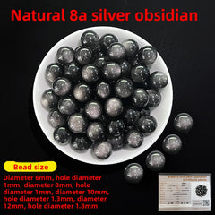 Crystal × Jade × Chalcedony × Agate | DIY Loose Round Beads