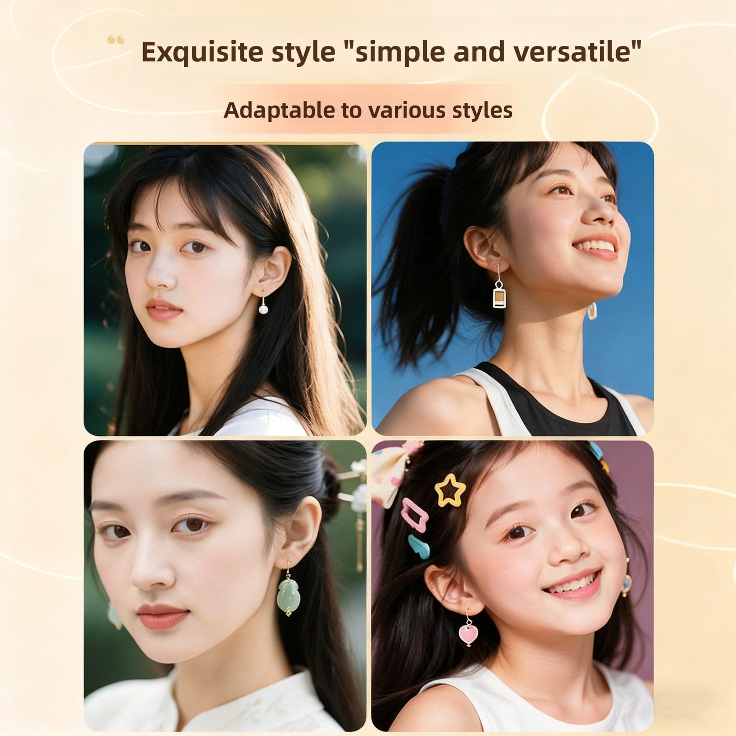 ArcHalo · S925 Ear Hooks & Dangle Chains