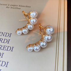 Mermaid Pearl Earring Collection – Light Luxury Chic Jewelry