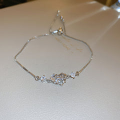 Zircon Adjustable Bracelet Series – Light Luxury & Chic Elegance