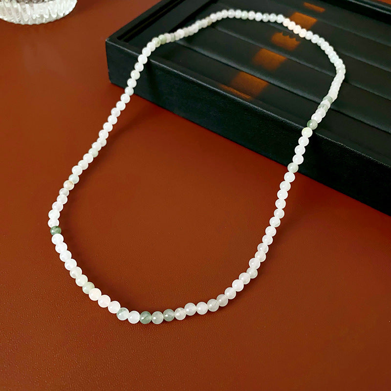 Baroque freshwater pearl colorful bead necklace and bracelet set – light luxury elegant women’s jewelry