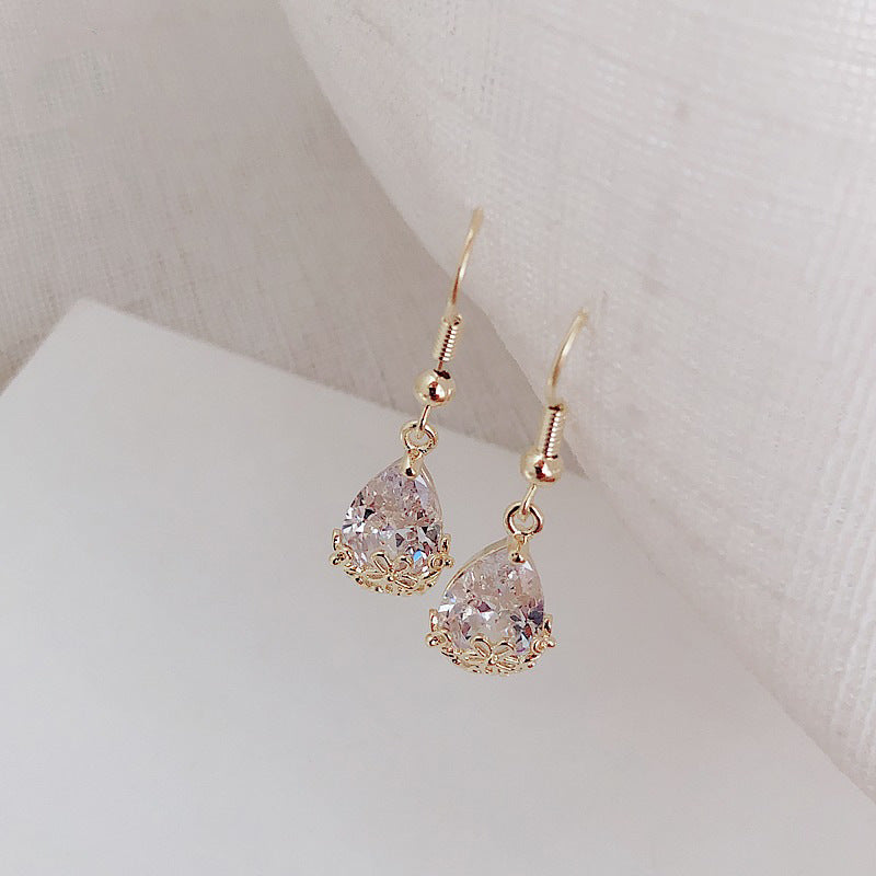 Vintage Oval Tassel Earrings Collection – Light Luxury Court Style