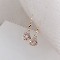 Vintage Oval Tassel Earrings Collection – Light Luxury Court Style