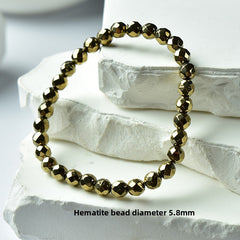 Glazenya Fortune Agate Crystal Bracelet – handcrafted natural crystal gemstone beaded bracelet, minimalist luxury jewelry for wealth, energy and everyday wear