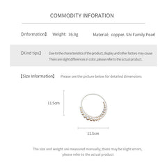 Irregular Cross Pearl Choker – French Light Luxury Fashion Necklace for Women