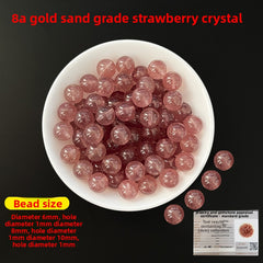 Crystal × Jade × Chalcedony × Agate | DIY Loose Round Beads