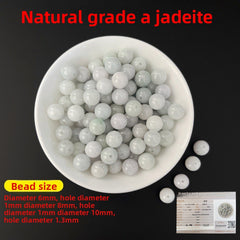 Crystal × Jade × Chalcedony × Agate | DIY Loose Round Beads