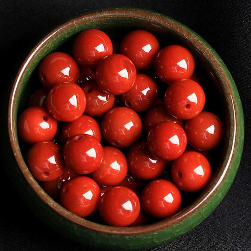 Crystal × Jade × Chalcedony × Agate | DIY Loose Round Beads