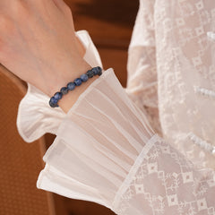 Indigo Mist Crystal Bracelet