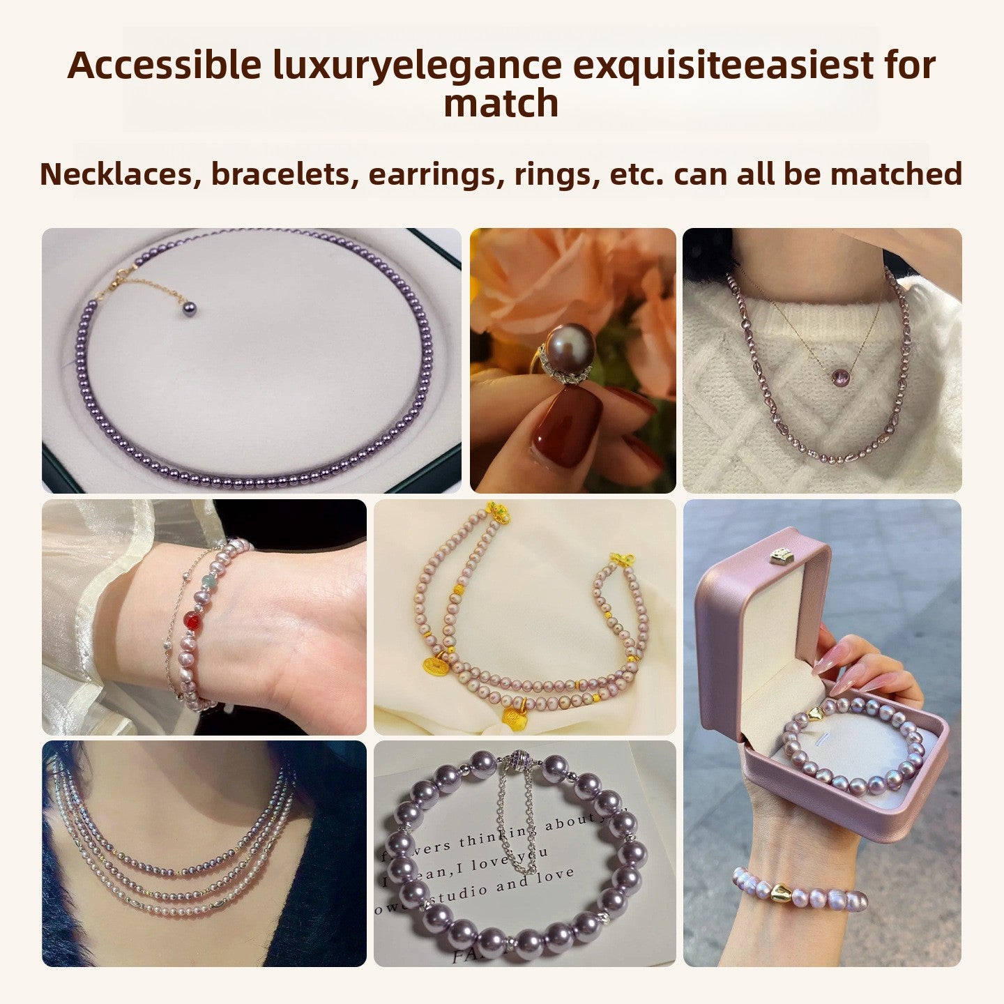 Spectrum Luster Freshwater Pearls