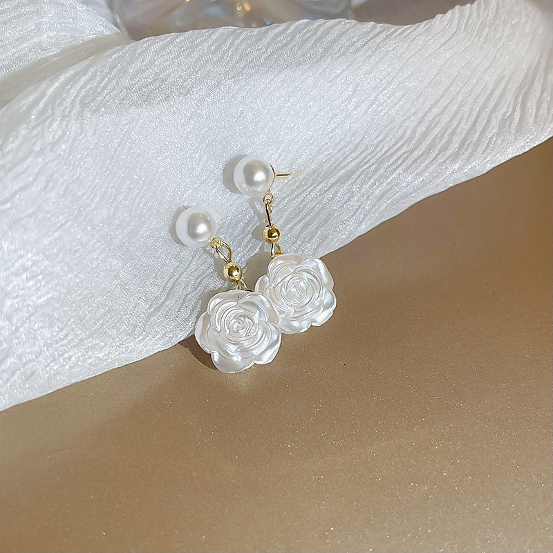 Vintage Oval Tassel Earrings Collection – Light Luxury Court Style