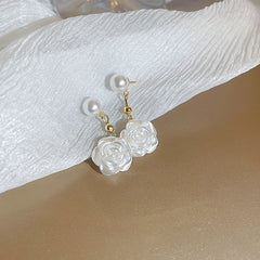 Vintage Oval Tassel Earrings Collection – Light Luxury Court Style