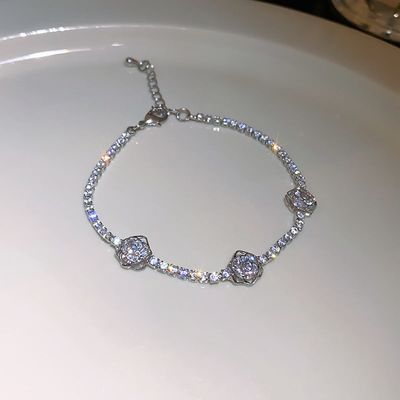 Zircon Adjustable Bracelet Series – Light Luxury & Chic Elegance