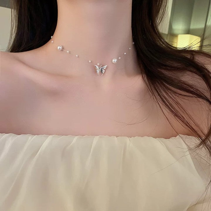 Pearl Necklace Collection – Vintage, Minimalist & Chic Choker Styles