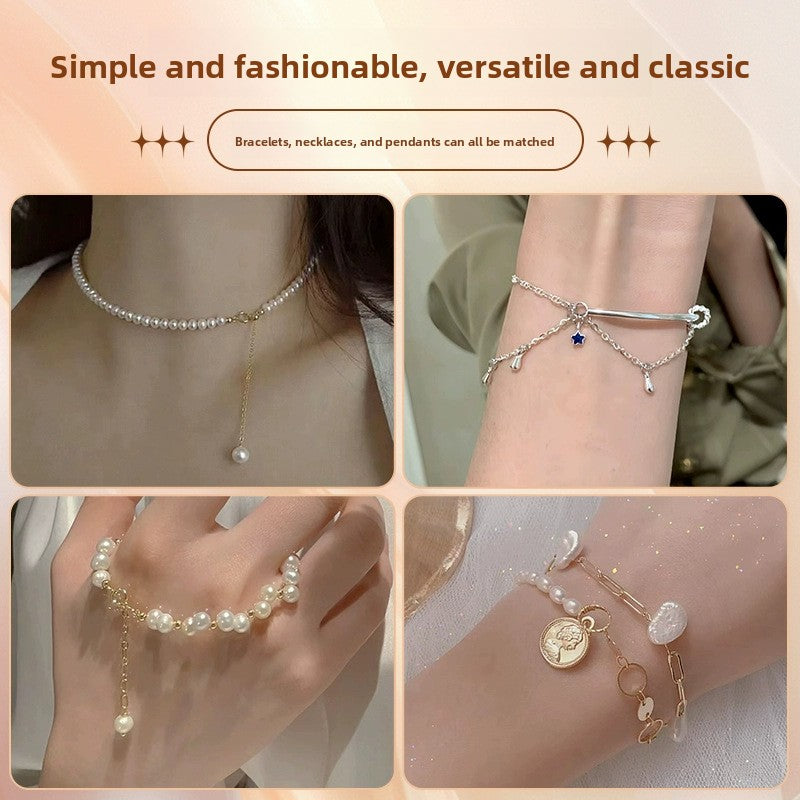 ClickLoop Connectors · 925 Silver (6–10mm)