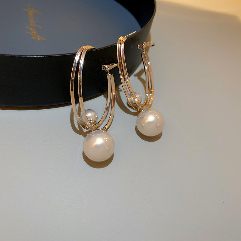 Mermaid Pearl Earring Collection – Light Luxury Chic Jewelry
