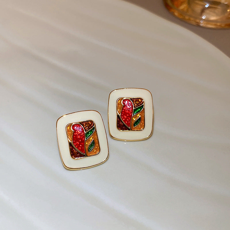 Eternal Heart Gem Earrings Collection