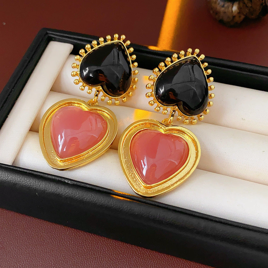 Baroque Luxe Earrings – Exaggerated Vintage Drop & Pearl Styles by Glazenya
