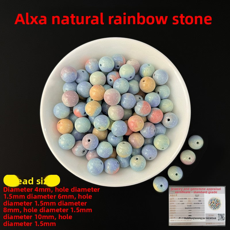 Crystal × Jade × Chalcedony × Agate | DIY Loose Round Beads