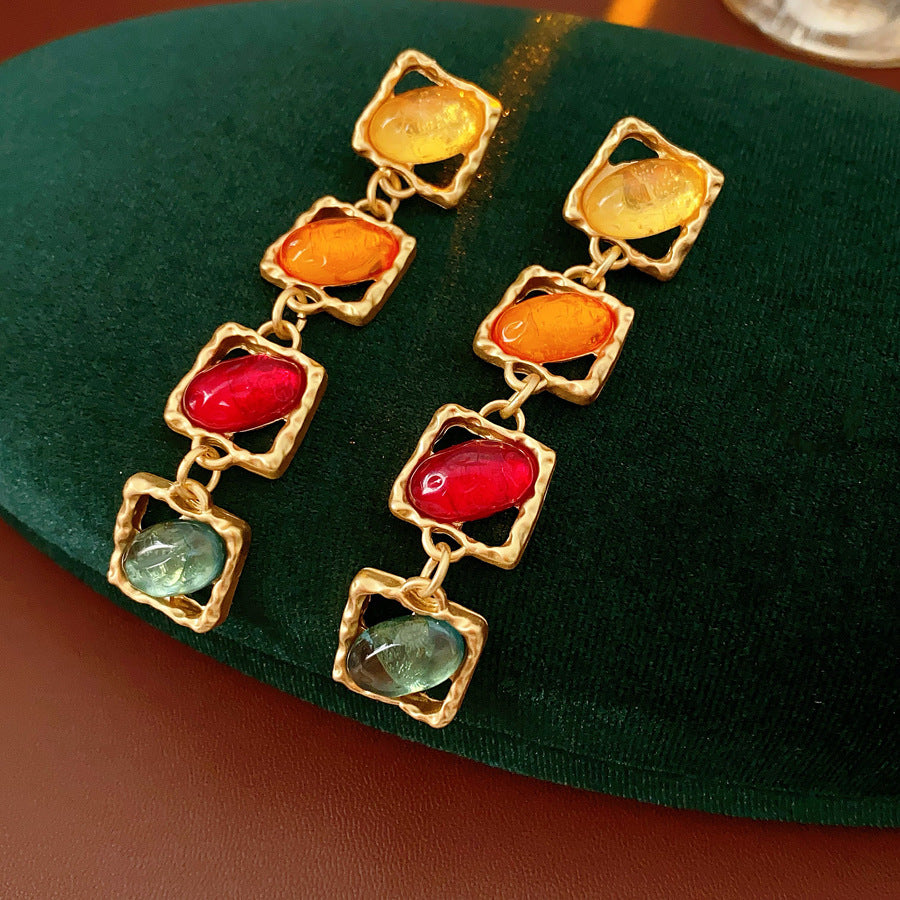 Baroque Luxe Earrings – Exaggerated Vintage Drop & Pearl Styles by Glazenya
