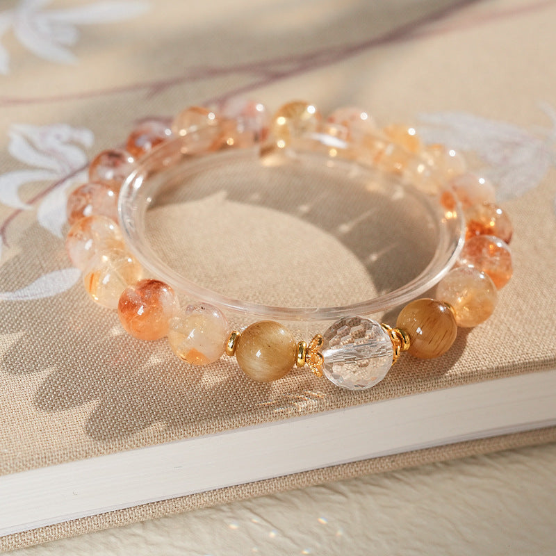 Sunset Harmony Crystal Bangle