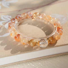 Sunset Harmony Crystal Bangle