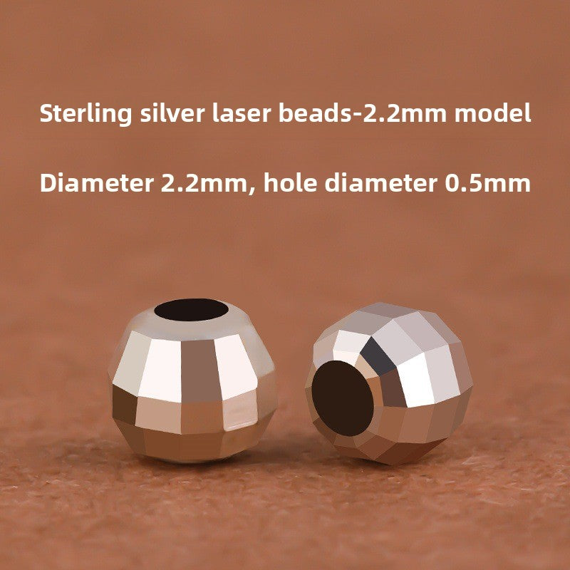 PrismGleam · 925 Sterling Faceted Beads