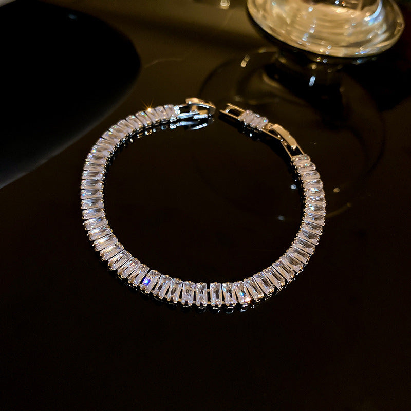 Zircon Adjustable Bracelet Series – Light Luxury & Chic Elegance