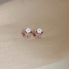 Vintage Oval Tassel Earrings – Light Luxury Court Style Jewelry by Glazenya