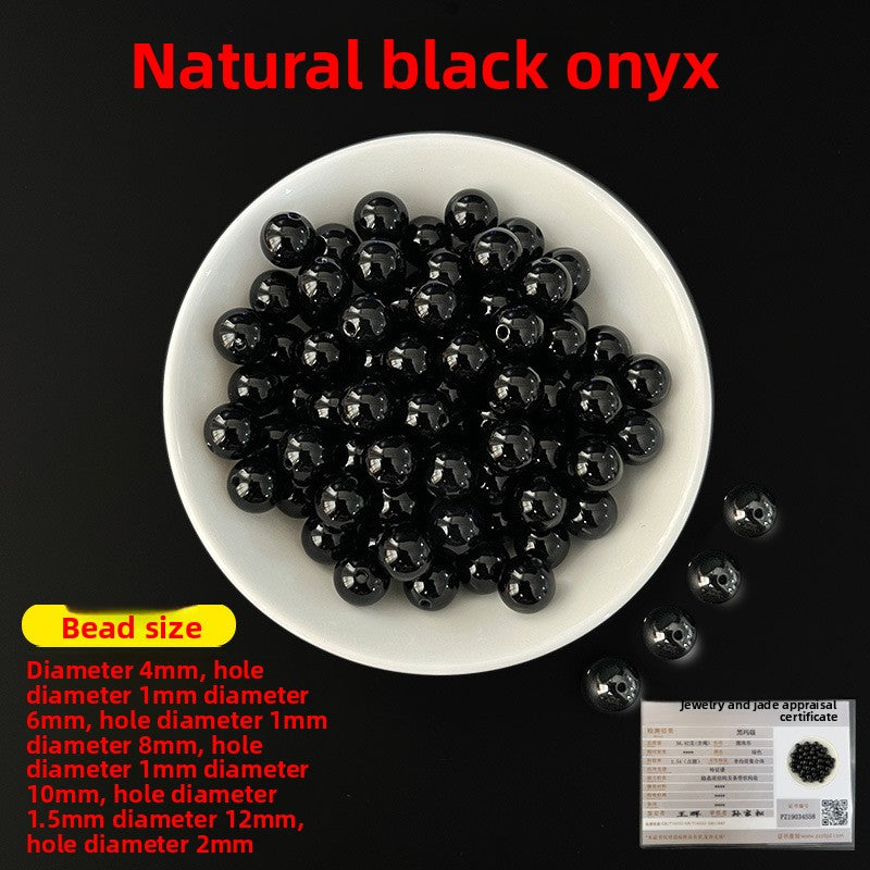 Crystal × Jade × Chalcedony × Agate | DIY Loose Round Beads