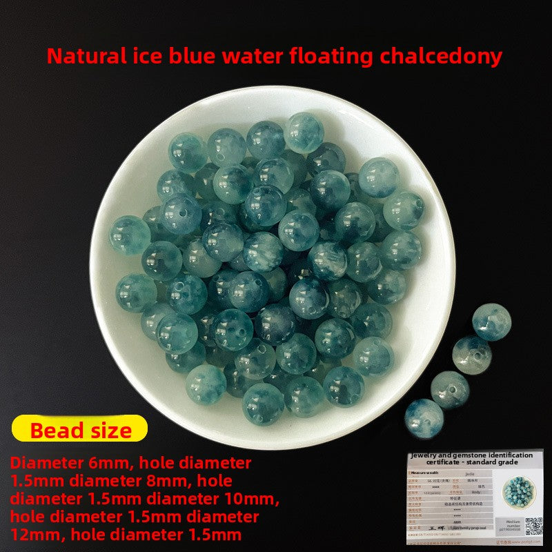 Crystal × Jade × Chalcedony × Agate | DIY Loose Round Beads