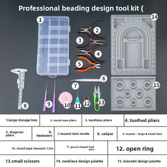 All-in-One Jewelry Making Tool Kits & Design Boards