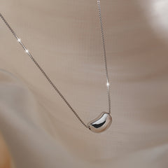 Eternal Moon Heart Necklace