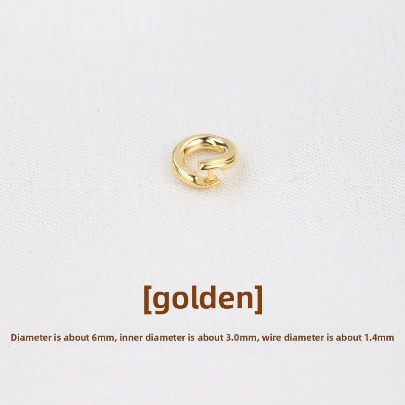 ClickLoop Connectors · 925 Silver (6–10mm)