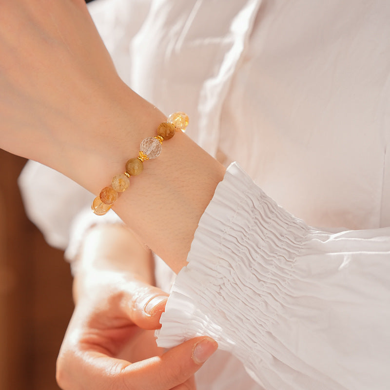 Sunset Harmony Crystal Bangle
