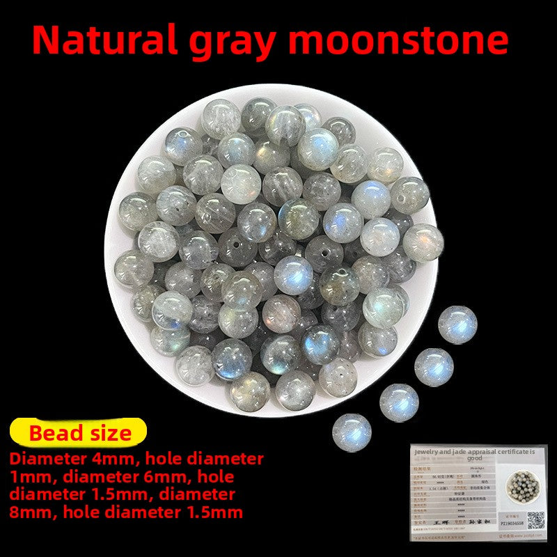 Crystal × Jade × Chalcedony × Agate | DIY Loose Round Beads