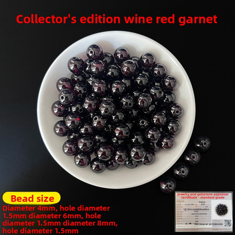 Crystal × Jade × Chalcedony × Agate | DIY Loose Round Beads