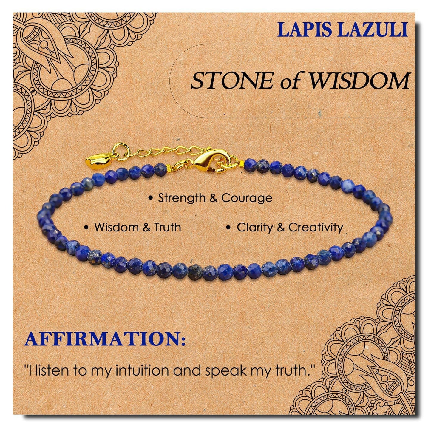 Radiant Intentions · Dainty Gemstone Affirmation Bracelets
