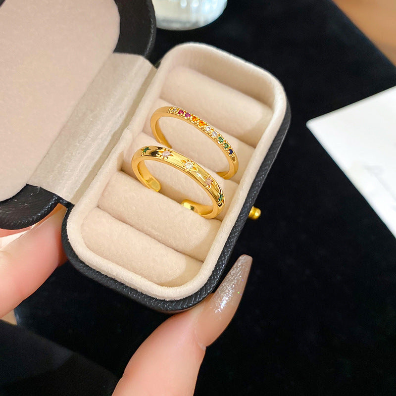 Vintage Open Ring Series – Retro Chic Adjustable Jewelry Collection