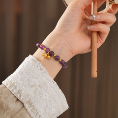 Violet Fortune Amethyst Bangle