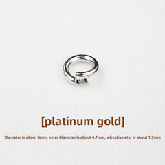 ClickLoop Connectors · 925 Silver (6–10mm)