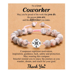 Guiding Compass — Coworker Appreciation Bracelet