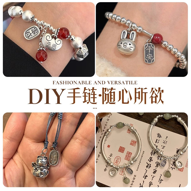 Relic Script Tags · 925 Silver