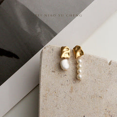 Mermaid Pearl Earring Collection – Light Luxury Chic Jewelry