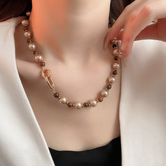 Aurora Gold Collarbone Necklace