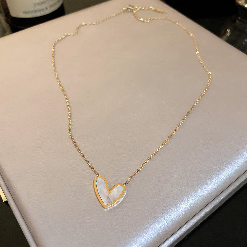 Eternal Moon Heart Necklace