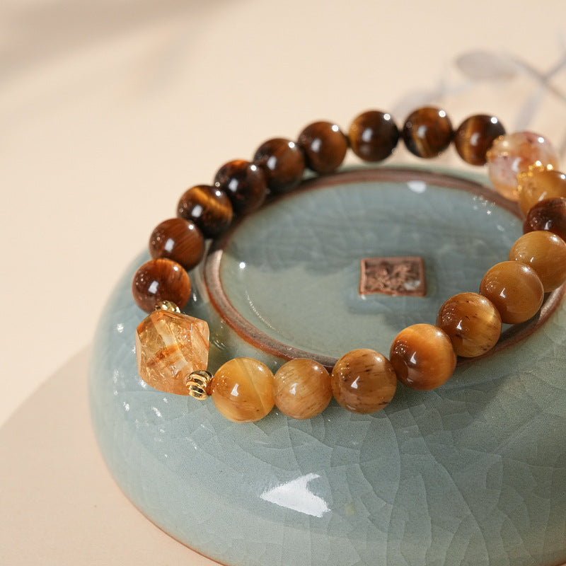 Sunset Harmony Crystal Bangle