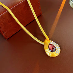 Medieval Luxe Statement Necklace – Vintage Geometric Series