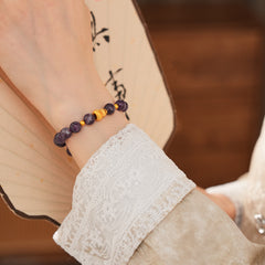 Violet Fortune Amethyst Bangle
