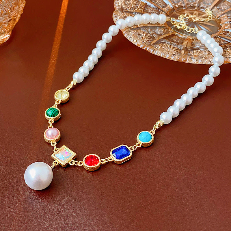 Medieval Luxe Statement Necklace – Vintage Geometric Series